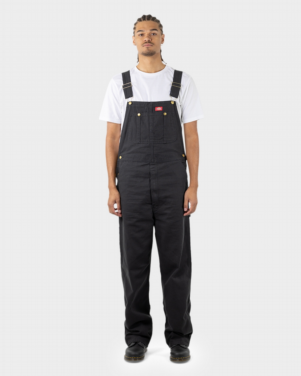 Black overalls hot sale male